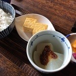 Soba Zen - お昼のサービス定食