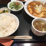 喜楽 - 麻婆豆腐定食…770円