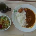 Kokusai Kyoyo Daigaku Cafe Teria - 唐揚げカレー