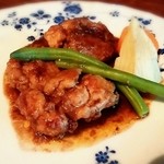 四季食　うかたま - ★鶏肉のワイン煮