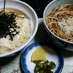 なかや - 玉子丼セット750円