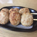 味の鳥 - つくね（１串１２０円）