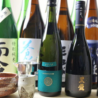 24种可供选择的日本酒对比套餐1200日元