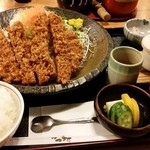 Tonkatsu Katsumura - ジャンボロースかつ1480円