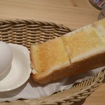 Komeda Coffee Ten Nishi Nasuno Ten - モーニングサービスのトーストとゆで玉子