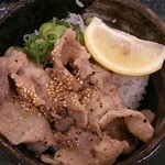 Hanamaru Udon Ion Toyokawa Ten - 塩豚丼