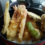 かじやばし - 天丼アップ