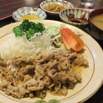 Okesa - 「豚焼肉定食」 