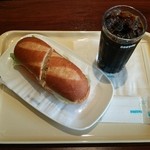 Doutor Coffee Shop Hankyu Shonai Ten - ミラノサンドCセット(アイスコーヒー･S)[\580]