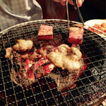 Genki Shichirin Yakiniku Gyushige Motoyawata Ten - ヤキヤキしてます