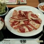 Genki Yakiniku Gyushige Gotanda Ten - カルビランチ