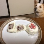 羽前屋 - 赤飯まんじゅう③