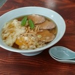 水守食堂 - チャーシューワンタンメン830円