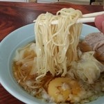 水守食堂 - 麺拡大