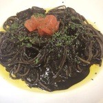 かつお節屋さんの食堂 - いかすみパスタ