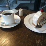 KICHIJOJI CAFE - ケーキとコーヒー(850円)