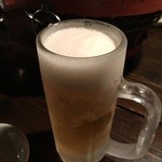 Sumibi Yakiniku Ajiwai Houdai En - やはり始めはビールです！