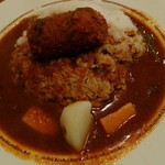 ラホール - “カニクリームコロッケカレー”