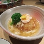 Wa Dining Hide - 蓮根まんじゅう湯葉あんかけ