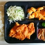 Torino Suminoe Ten - とりの弁当／御飯･からあげ･エビ天･和惣菜･漬物