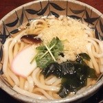 ひだりや - たぬきうどん