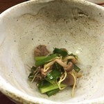 割烹　あたか  - 魚のアラの酢の物