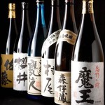 Shochu Bar Ichi - 焼酎は3Ｍをはじめ人気の焼酎が多数あり、何を飲んでよいのか悩みどころです。