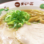 天下一品 - あっさりは、昔ながらの醤油ラーメンです。