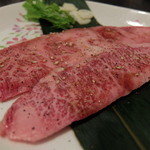 Yakiniku no Gyuta Kamisu Ten - 常陸牛霜降りカルビ￥1680