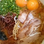 Kumamoto Ramen Kokutei Hon Ten - 上から