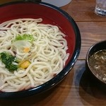 Kamo Kin Tsuruga Ten - つけ鴨うどん2玉