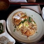 Junk Cafe Tokyo - 息子のカツ煮定食