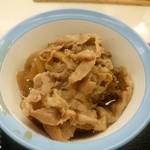 松屋 - 【2015.8.6(木)】定番朝定食(Ｂ：牛皿)360円の牛皿