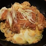 Kazoku Tei Noda Hanshin Ten - 手付けかつ丼