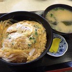 Ube Shi Sogo Fukushi Kaikan Shokudo Bu - カツ丼 おみそ汁 500円（ランチパスポート価格）☆（第三回投稿分①）