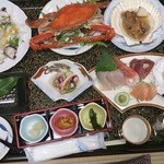 ちどり館 - 夕食（これで1泊2食\7000）