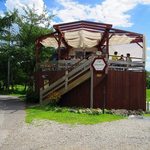 Cafe Gourmand - 特徴のある建物