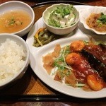 浜木綿 - 日替わりランチ880円（税抜）【2015.8月再訪】