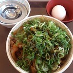 Sukiya Shichigo Oodate Ten - ねぎ玉牛丼(並)