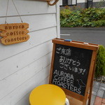 Aurora Coffee Roasters - 立て看板