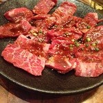 じゅうじゅう焼肉 カルビ大陸 - 大陸カルビ　2人前　1468円