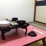 Geto Onsen Kanko Hotel - 食事をいただいた自炊部の空き部屋