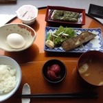 Geto Onsen Kanko Hotel - 朝ご飯のお膳