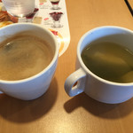 Gusto Dazaifu Inta- Ten - ⚫︎サービスのドリンクバー
                        ブレンドコーヒー・スープ