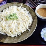 Teuchi Soba Genroku - 特製ゴマだれうどん