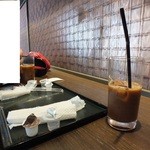 cafe KARIN - アイスコーヒーで一息