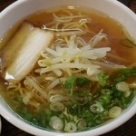 Osaka Osho Oji Koen Ten - 王将セットのハーフラーメン