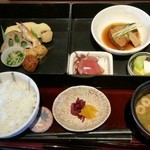 Azegura - ランチ　ぶりの照り焼が臭みもなく絶品