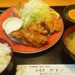 和食亭かどい - 唐揚げ定食