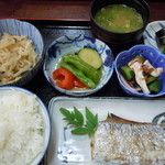 文福 - 焼き魚定食８５０円♪(太刀魚選択)